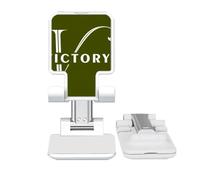 no/no Letter Expression Victory Adjustable Cell Phone Stand Desk Foldable