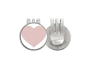 no/no lines valentine's day red Golf Ball Marker Hat Cap Clip Enamel Magnetic