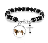 no/no Lion's Power Separates Body Beaded Bracelet Boho Jewelry