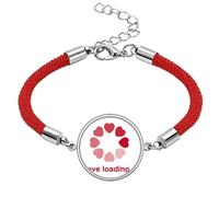 no/no Loading Help Loving Help Art Deco Fashion Lucky Red String Bracelet Rope Bracelet Handmade