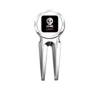 no/no Logo Cartoon l Stop Smoking Golf Divot Tool Golf Ball Marker Repair Tool