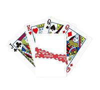no/no Logo Danger Line Poker Playing Card Tabletop Board Game