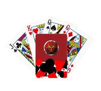 no/no Logo Hazardous Substance Art Deco Fashion Symbol Poker Playing Card Classic Game