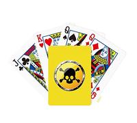 no/no Logo Yellow Background Lethal Substance Poker Playing Card Tabletop Board Game