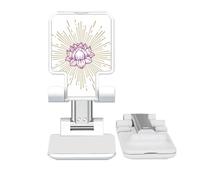 no/no Lotus Open Pure Mind Art Deco Fashion Adjustable Cell Phone Stand Desk Foldable