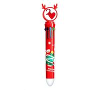 no/no Love Moon Heart 2 Poker Multicolor Ballpoint Pen Christmas Xmas Tree Santa