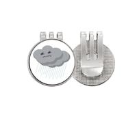 no/no Loveliness Rainstorm Feeling Golf Ball Marker Hat Cap Clip Enamel Magnetic