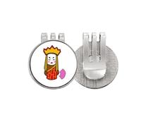 no/no Loveliness Reference Monks Golf Ball Marker Hat Cap Clip Enamel Magnetic