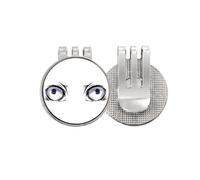 no/no mad insane daftness eyes Golf Ball Marker Hat Cap Clip Enamel Magnetic