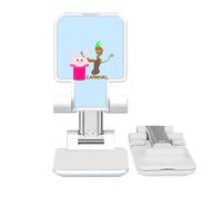 no/no Magic Bunny Cartoon Carnival Lovely Adjustable Cell Phone Stand Desk Foldable