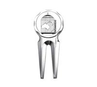 no/no Map Cage Continent Oceania Golf Divot Tool Golf Ball Marker Repair Tool