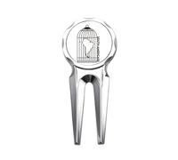 no/no Map Cage Continent South America Golf Divot Tool Golf Ball Marker Repair Tool
