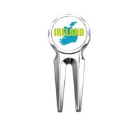 no/no map ireland euan pastoral Golf Divot Tool Golf Ball Marker Repair Tool