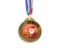 no/no mas Santa Claus Snowflake Elk Festival Gold Award Winner Medal First Place Ribbon