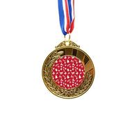 no/no mas Snowflake Elk Sled Hat Gold Award Winner Medal First Place Ribbon