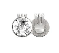no/no Masterpiece Romance Three Kingdoms China Golf Ball Marker Hat Cap Clip Enamel Magnetic