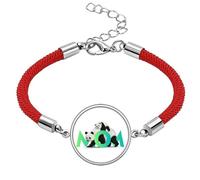 no/no Maternal Animal Panda Raising Lucky Red String Bracelet Rope Bracelet Handmade