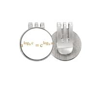 no/no Mathematical Formula Expressing Computational Equivalence Golf Ball Marker Hat Cap Clip Enamel Magnetic