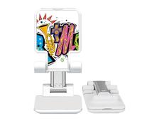 no/no Mexico Culture Elment Many Colors Ritmo Slogan Adjustable Cell Phone Stand Desk Foldable