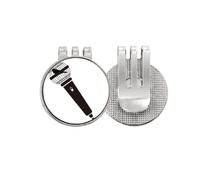 no/no microph cage expression Golf Ball Marker Hat Cap Clip Enamel Magnetic