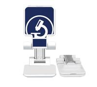 no/no Microscope Experiment Science Judgment Adjustable Cell Phone Stand Desk Foldable