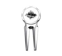 no/no Milano Italy Landmark Ink City Painting Golf Divot Tool Golf Ball Marker Repair Tool