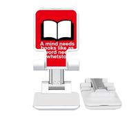 no/no mind books whetst Adjustable Cell Phone Stand Desk Foldable