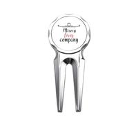 no/no Misery Loves Company Art Deco Fashion Golf Divot Tool Golf Ball Marker Repair Tool