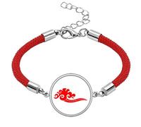 no/no Modern Chinese Traditional Hope Lucky Red String Bracelet Rope Bracelet Handmade