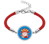 no/no Monks Traveller Reference Lucky Red String Bracelet Rope Bracelet Handmade