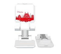no/no Moscow Red Cathedral Russia City Adjustable Cell Phone Stand Desk Foldable
