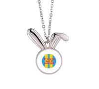 no/no Mother Loves Great Art Deco Fashion Rabbit Necklace Pendant Bunny Animal Jewelry Gift