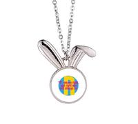 no/no Mother Loves Great Hard Work Rabbit Necklace Pendant Bunny Animal Jewelry Gift