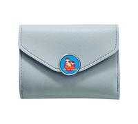 no/no Mother Loves Life World Art Deco Fashion Slim Money Pocket Trifold Wallet, multicolor, M, Modern