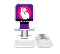 no/no Mother River Life Art Deco Fashion Adjustable Cell Phone Stand Desk Foldable