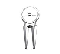 no/no Mum I Love You Faly Art Deco Fashion Golf Divot Tool Golf Ball Marker Repair Tool