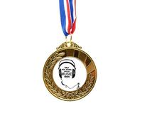 no/no music earph song sound words Gold Award Winner Medal First Place Ribbon