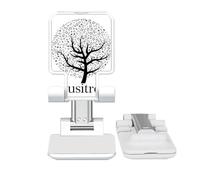no/no Music Trees Flourish Art Deco Fashion Adjustable Cell Phone Stand Desk Foldable