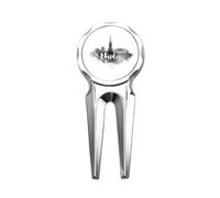 no/no Naples Italy Landmark Ink City Painting Golf Divot Tool Golf Ball Marker Repair Tool