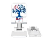 no/no new ancestral faly flag roots Adjustable Cell Phone Stand Desk Foldable