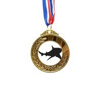no/no ocean Shark biology fish Gold Award Winner Medal First Place Ribbon