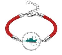 no/no Offshore Trade Ship Ocean Lucky Red String Bracelet Rope Bracelet Handmade