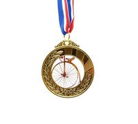 no/no old fashid bicycle high wheeler britain Gold Award Winner Medal First Place Ribbon