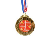 no/no Orange Line Mexico Totems Ancient Civilization Gold Award Winner Medal First Place Ribbon