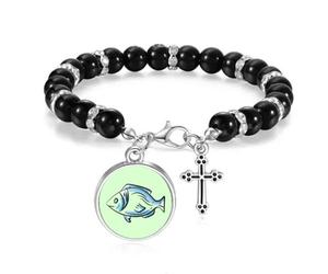 no/no Ordinary Triviality Salted Fish Beaded Bracelet Boho Jewelry for Men Women