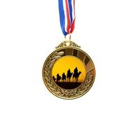 no/no Outline Sunset Journey Silk Road Camel Desert Gold Award Winner Medal First Place Ribbon
