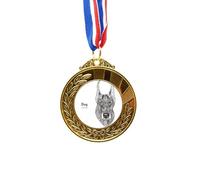 no/no Paint Dog Fierce Friend Company Gold Award Winner Medal First Place Ribbon