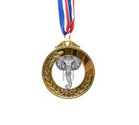 no/no Paint Elephant Friend Company Gold Award Winner Medal First Place Ribbon