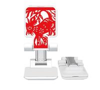 no/no Paper-cut Sheep Animal China Zodiac Adjustable Cell Phone Stand Desk Foldable