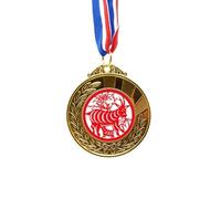 no/no Paper-cut Sheep Animal China Zodiac Art Gold Award Winner Medal First Place Ribbon
